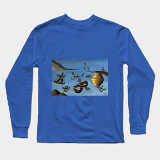 Bumble Bees Long Sleeve T-Shirt